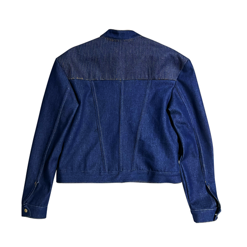 LINEAR DENIM JACKET