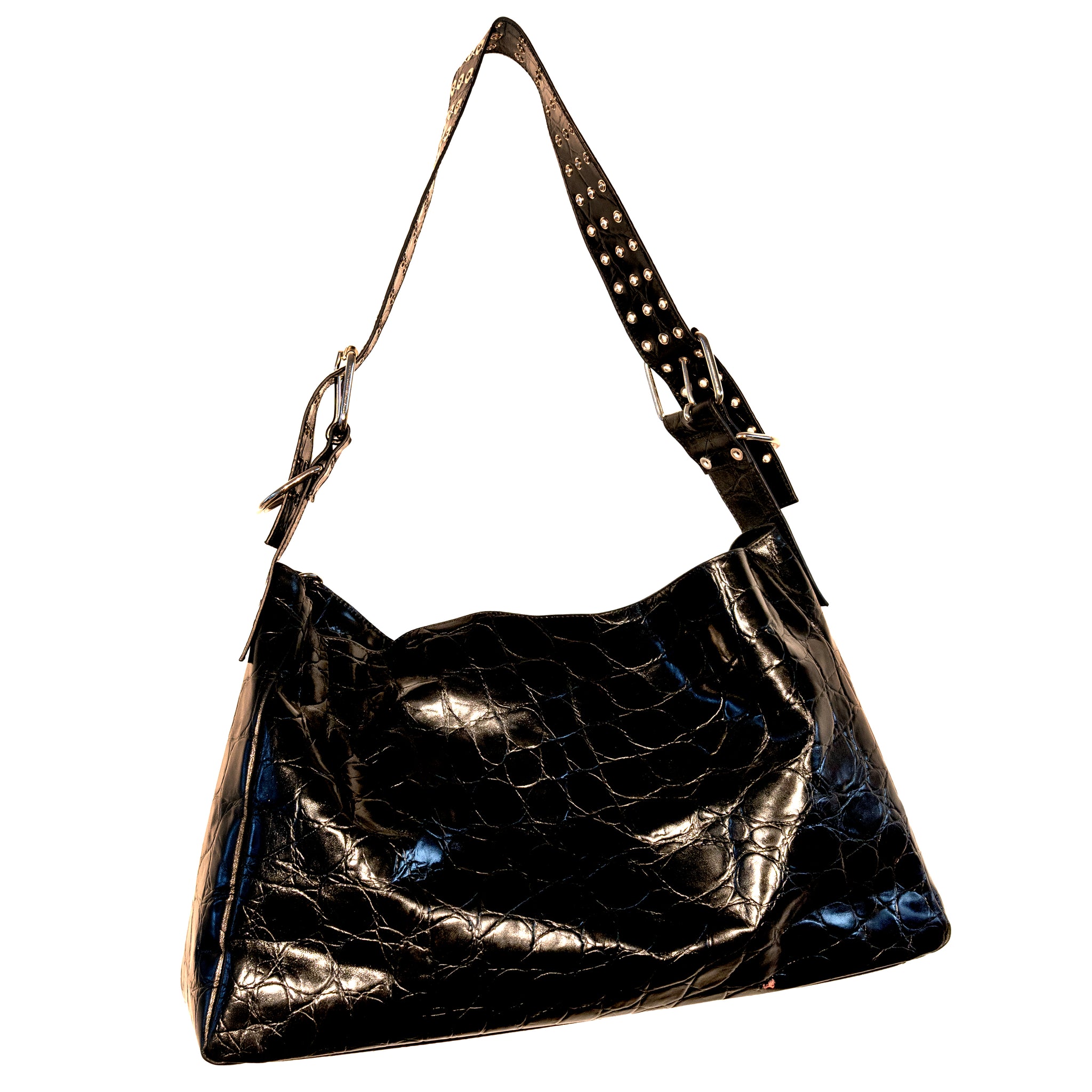BLACK CROC BAG